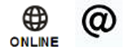 Online symbol on Blue Ridge Internet modem