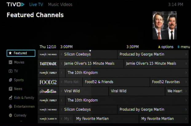 TiVo+ Guide